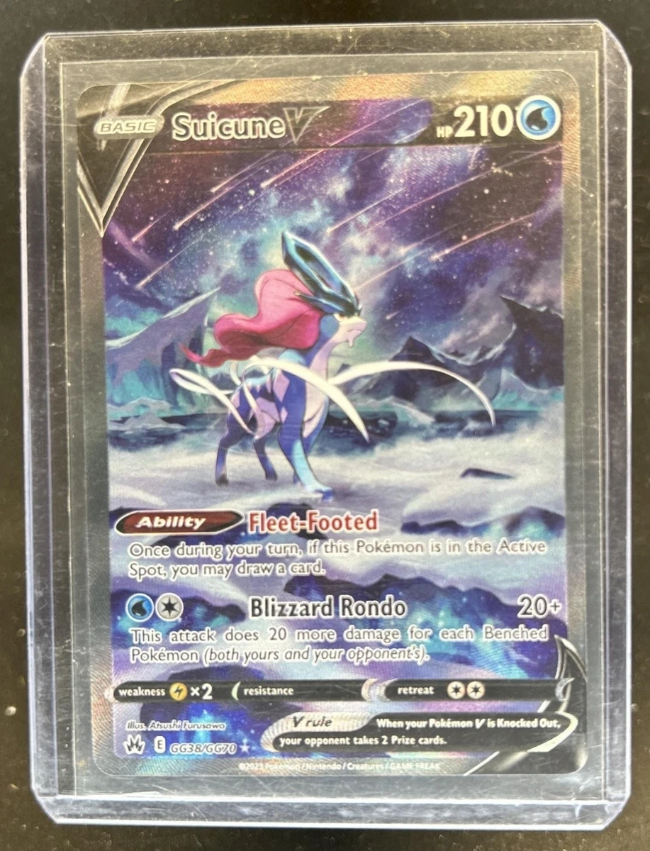 Suicune V GG38/GG70 Crown Zenith: Galarian Gallery for sale | eBay