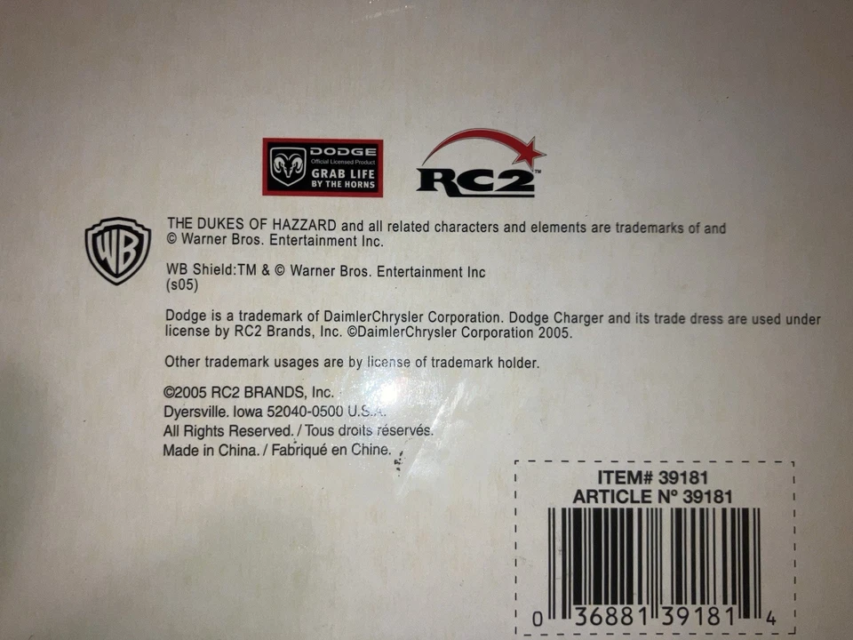 General Lee Dukes of Hazzard 1:18 - Изображение 3 из 3