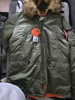 Alpha Industries Parka Jacke Herren - Bild 1 von 4