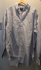 Polo Ralph Lauren Button Down Men  s Size 17-36 Yarmouth Flesh Pony Stain
