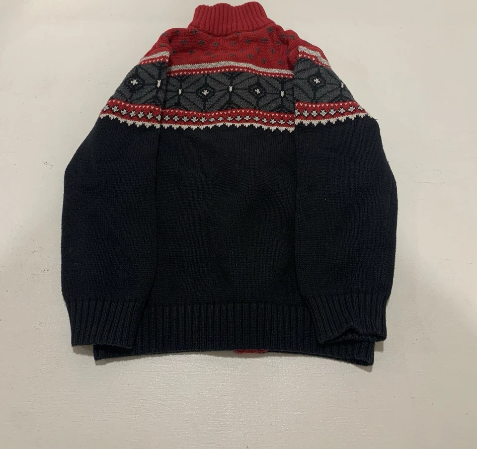 Boys Zip Up Sweatshirt Kids Size 6 Nice Greendog - Image 2 of 4