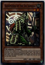 Kagemusha of the Six Samurai Super Rare Astral Pack 1 AP01-EN006 LP