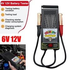 Battery Load Tester Battery Analyzer 6V 12V 100Amp for Car Motorcycle Van Truck