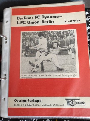 1.FC Union Berlin - BFC Dynamo  03.05.1980