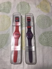 Swatch 2012 London Olympics Games Maker GZ272 & GZ273 Quartz Watch All working