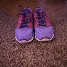Reebok Purple Pink Men's Low Top Mesh Lace Up Athletic Running Sneakers