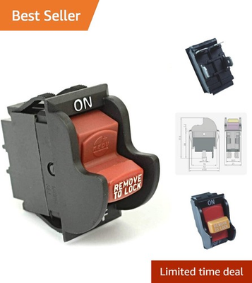 #ad Versatile Carbon Toggle Switch Replaces Delta Parts amp; Fits Various Power Tools $15.99