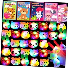 Valentines Day Gifts for Kids 24 Pack Valentines Cards with 6 Designs Animal