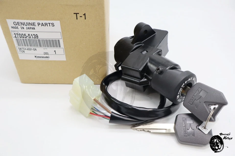 Kawasaki OEM Ninja 650R ZX10R ZX12R ZX14 Z1000 Ignition Switch 27005-5139 NEW - Изображение 2 из 4