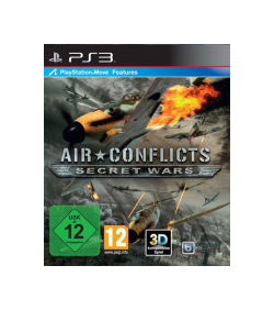 Air Conflicts: Secret Wars (Sony PlayStation 3, 2011) PS3 w/ case