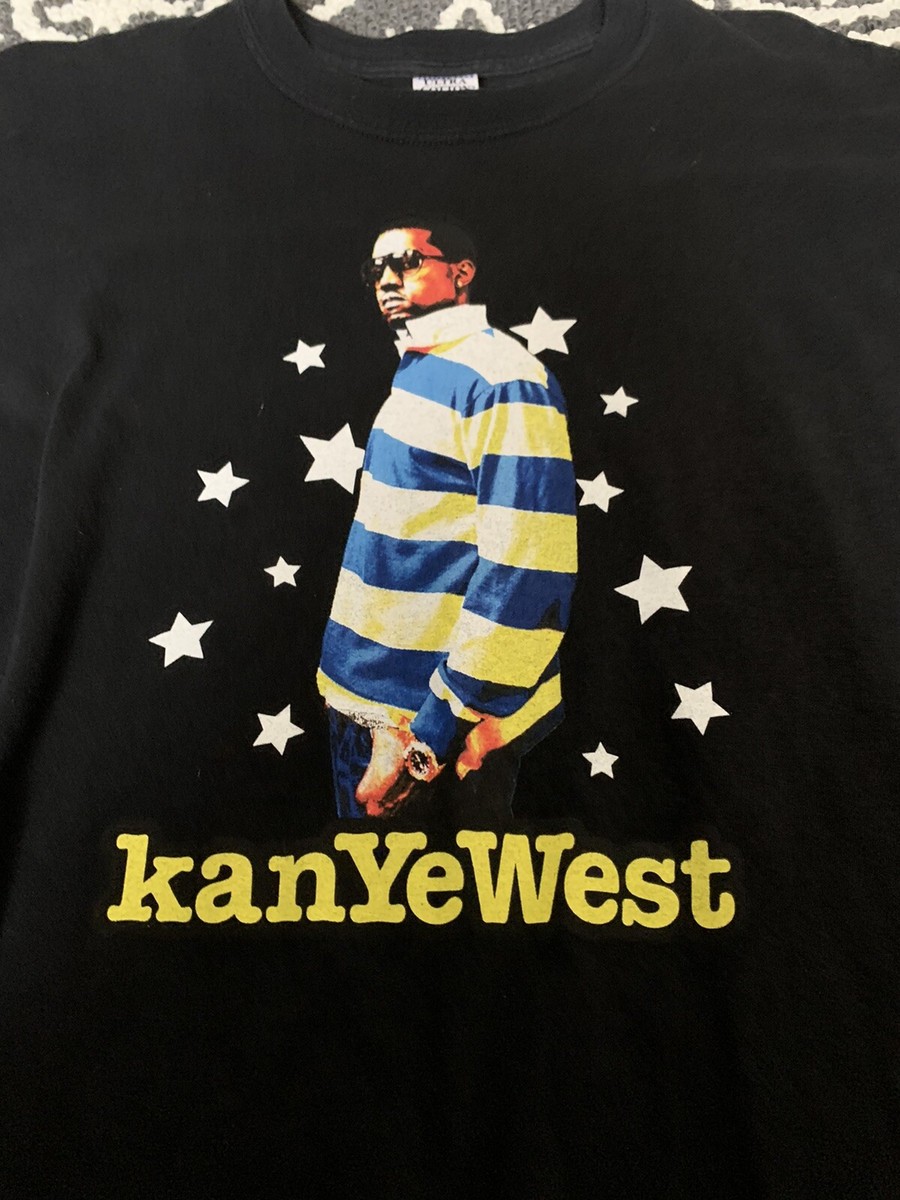 00’s Kanye West School Sprit Tour Tee Vintage 2004 Kanye West School Spirit Tour T Shirt Size