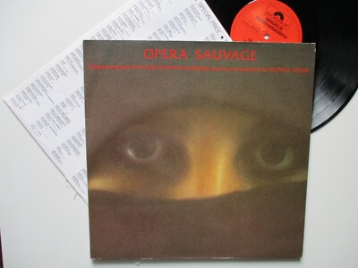LP - VANGELIS PAPATHANASSIOU / OPERE SAUVAGE / POLYDOR von 1979 '' WASHED '' #B73#