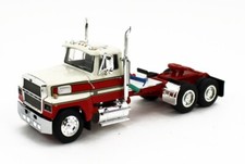 DCP 1:64 RED  OFF-WHITE Ford LTL 9000 Day Cab Semi Truck NIB 