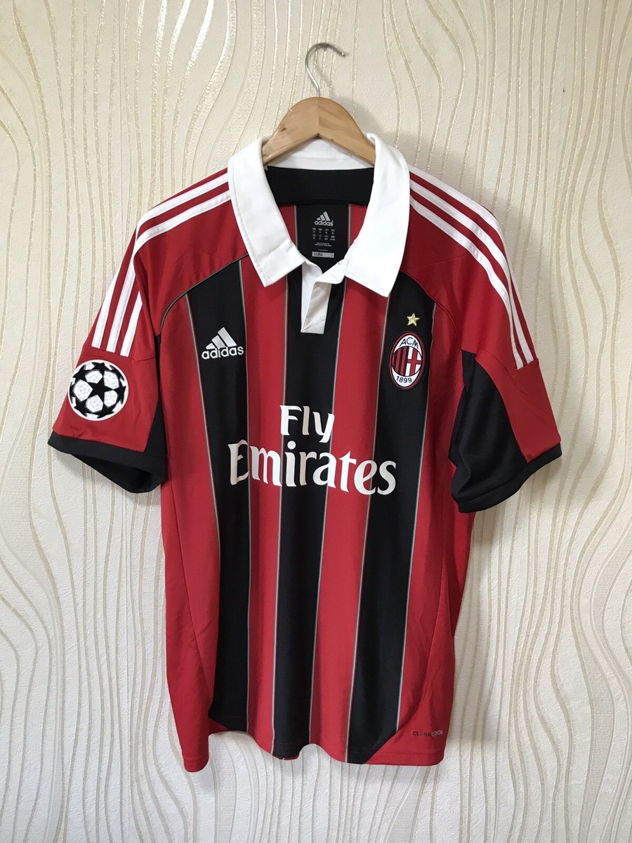 MILAN 2012 2013 HOME SHIRT JERSEY ADIDAS X23680 1#5 MESBAH sz XL