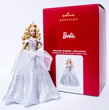 Hallmark  Holiday Barbie - Series 7th  Keepsake Ornament 2021