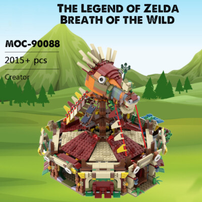 Building Blocks Set for The Legend of Zelda Breath of the Wild MOC