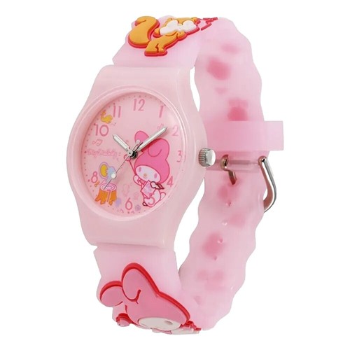 Hello Kitty, Metallic Dial Mesh Bracelet, Quartz Movement  display picture 2