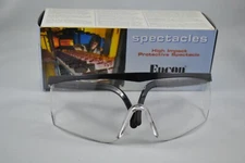 2 Pair of Encon Veratti Lites High Impact Safety glasses Clear - Black Open Box