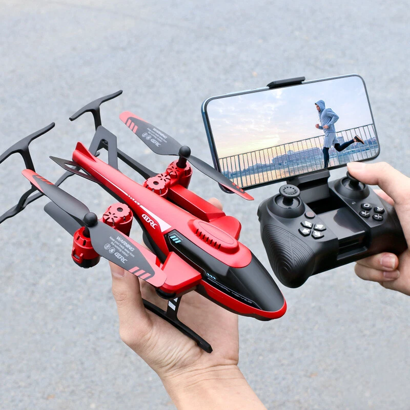 4DRC V10 RC Aircraft Helicopter Toy WIFI FPV Drone 4K Camera Selfie Quadcopter - Image 4 of 4