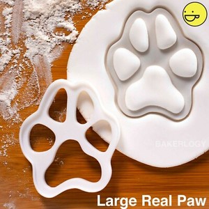 Realiste Patte Coupe Biscuit Chien Empreintes De Pied Anniversaire Treats Chiot Ebay