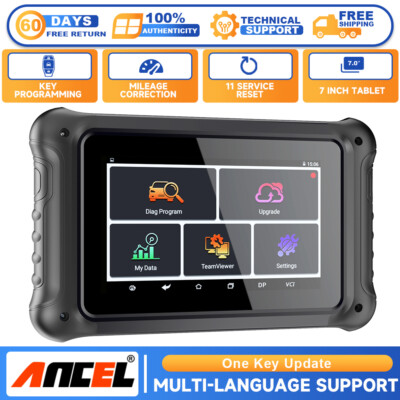 ANCEL DP500 Profi OBD2 Diagnosegeräte IMMO Schlüssel Kilometerstand korrigieren