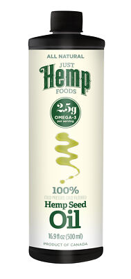 Just Hemp Foods Hemp Seed Oil- 16-9 fl oz | eBay