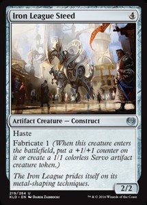 Iron League Steed x4 - Kaladesh - NM-Mint, English - Kaladesh