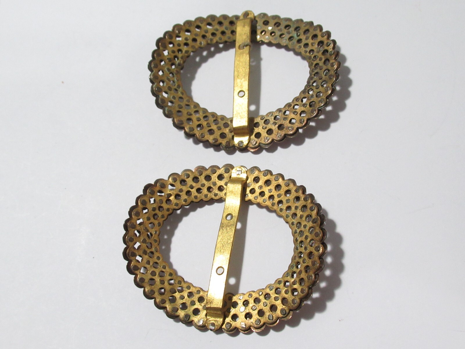 Riveted Steel Shoe Buckles Made in France