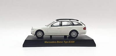 1/64 Kyosho MERCEDES BENZ TYPE E320 WAGON WHITE diecast car model