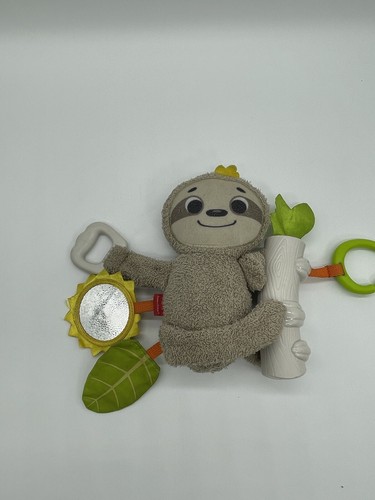 Fisher Price Sloth Slow Much Fun Stroller Hanging Vibrating Toy Works