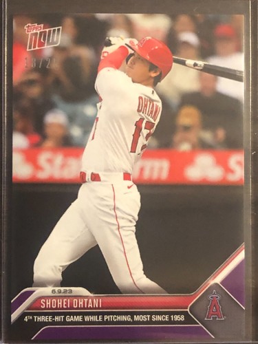 2023 Topps Now #419 Shohei Ohtani Angels