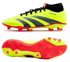 Adidas Men PREDATOR League Sock FG Cleats Yellow Football Soccer Spike IG7773