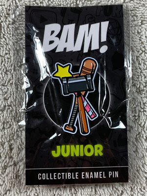 LE Super Smash Bros Items Bat Hammer Wand Enamel Pin Bam Box Exclusive Junior