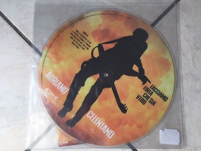 Adriano Celentano Wir tun so, als wäre alles echt Picture Disc Vinyl NEU