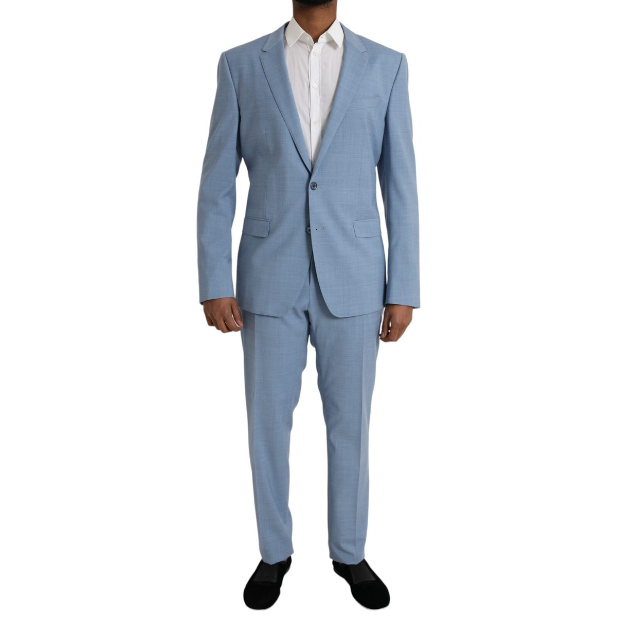 DOLCE & GABBANA Suit Light Blue Polyester MARTINI Formal 2 DOLCE & GABBANA Suit Light Blue Polyester MARTINI Formal 2