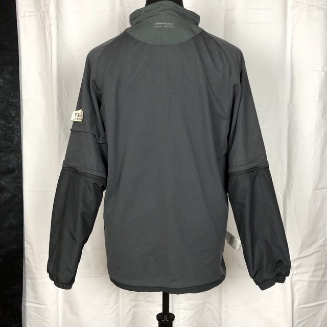 NIKE GOLF FULL ZIP Jacket Size Large GRAY Removable Sleeves Journey at Pechanga | eBay
