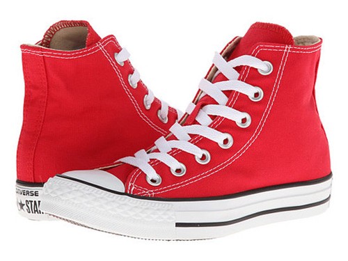 Scarpe sneakers Converse CHUCK TAYLOR All Star alte unisex in tela NUOVE - Foto 9 di 25