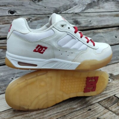 Chaussures De Skate DC Shoes Danny Way Lyric 2 - Vintage Y2K - Taille US 11.5 (EU 45.5) - Blanche - Neuve En Boîte