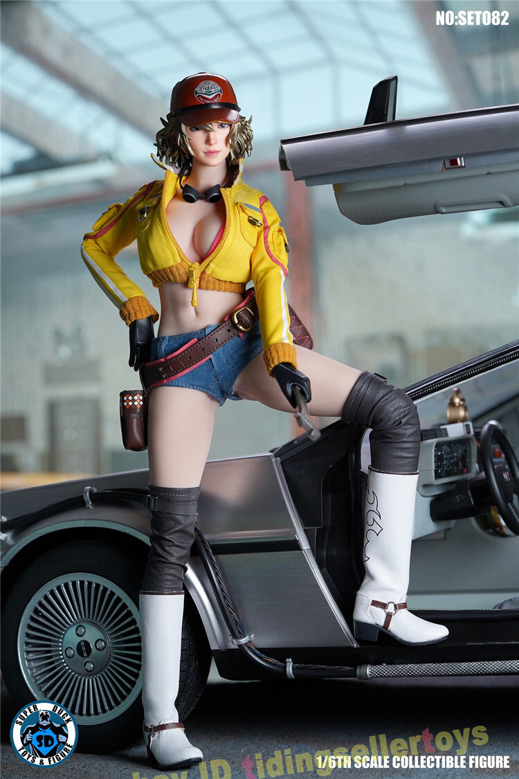 Super Duck Cindy Sexy Mechanic 1/6th Action Figure Collectibles