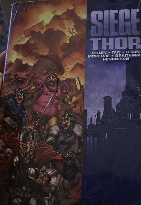 Siege: Thor by Kieron Gillen Hardcover  Dust Jacket  New