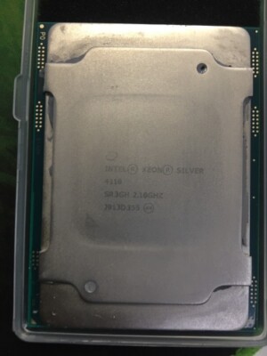 CPU Intel Xeon Silver 4110 (SR3GH)  8x 2,10GHz Threads 16 Cache 11MB FCLGA 3647