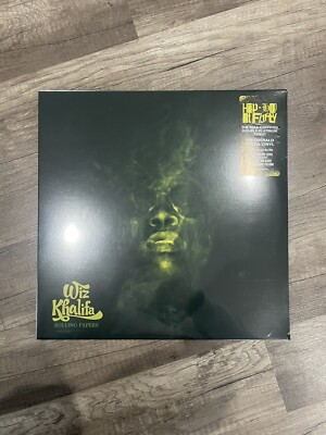 Wiz Khalifa Rolling Papers 2LP AMZ Exclusive Emerald Vinyl - Autographed Insert