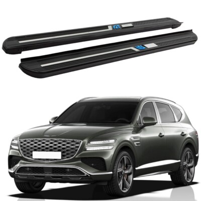 2Pcs Fixed Running Board Side Step Pedal Bar Fits for Genesis GV80 JX1 2021-2024