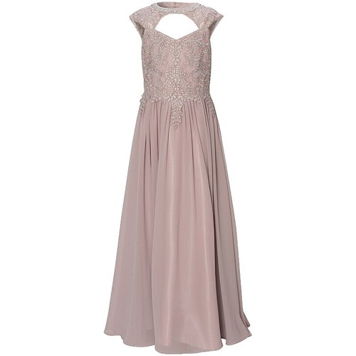 open lace back dress BCBG Max Azria Karey Berry Pink Lace Open Back Evening Formal Dress si –  Queen City Resale main image 1