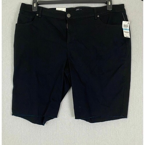 Style & Co Mid-Rise Frayed Hem Bermuda Shorts 20 - Picture 2 of 9