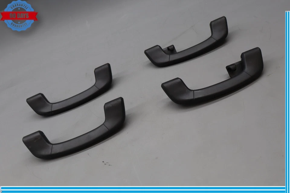 09-12 BMW 750Li F01 Juego de 4 manijas de agarre de techo interiores delanteras traseras OEM Foto 2 de 4