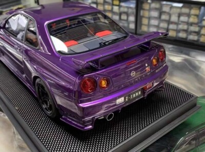 SUPER RARE* Motorhelix 1/12 Nissan Skyline GTR R34 Nismo Z-Tune