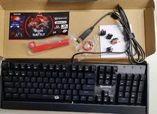 Redragon wired Mechanical Gaming Keyboard K671 11 Programmable Backlit Modes