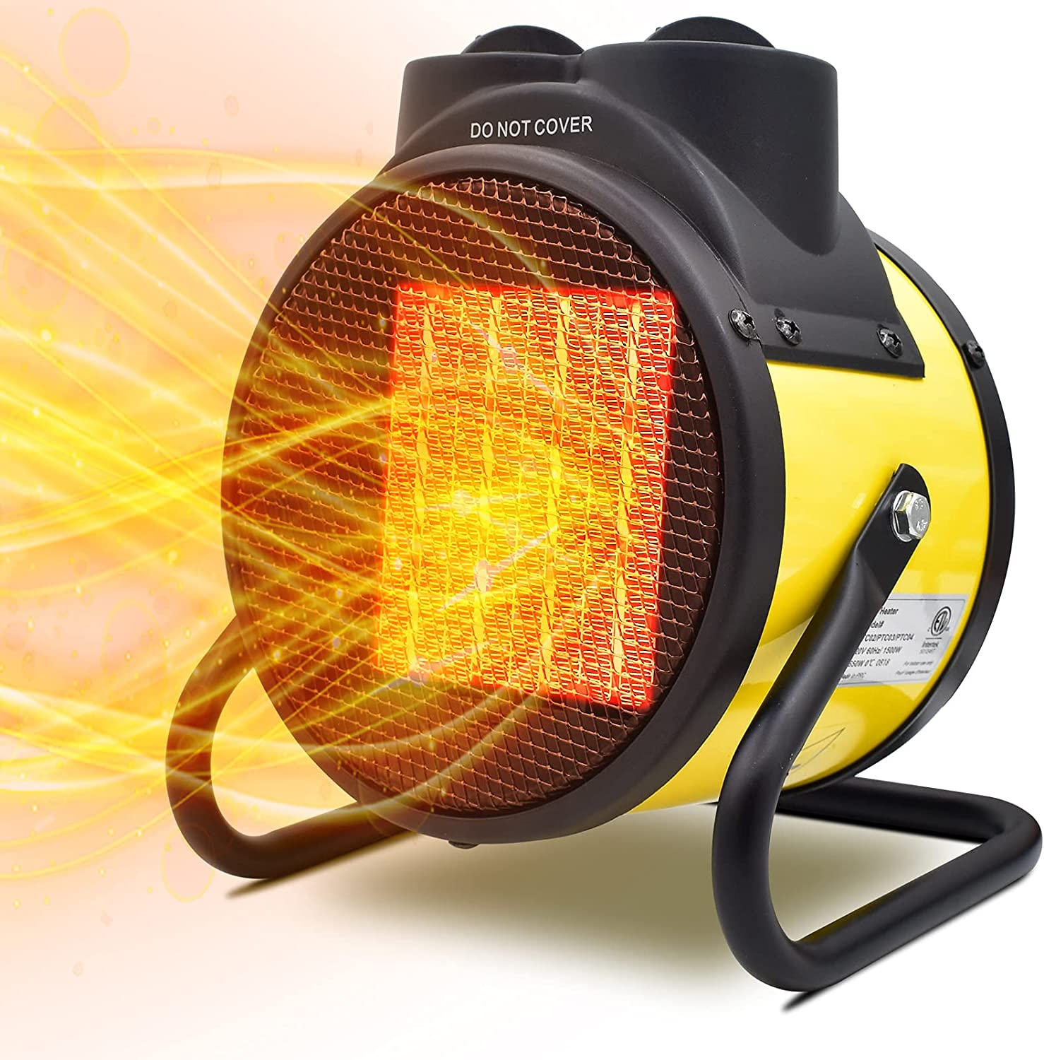 Buyplus Portable Patio Heater Outdoor - Electric Garage Heaters with Super  Long | eBay