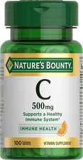 Nature'S Bounty Vit C Supplement Supports Healthy Immune System 500Mg, 100 Count